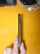 iPodtouchの薄さ